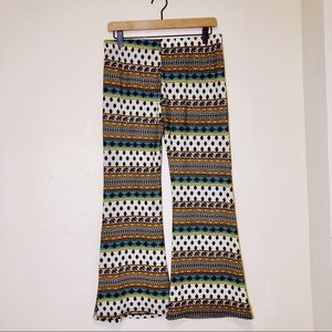 Flarred African Printed Lounge Pants